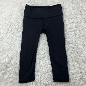 Lululemon Reveal Crop (15") Black